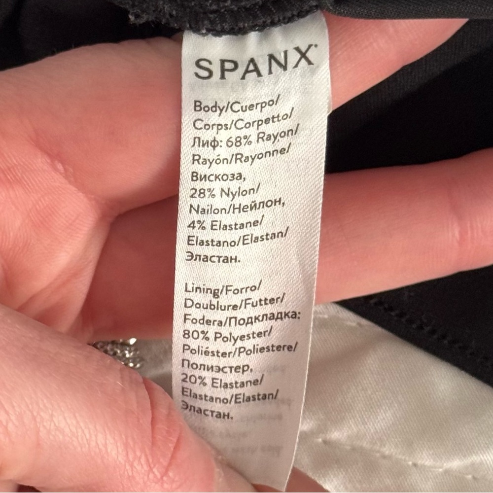 SPANX The Perfect Black Pant Ankle 4-Pocket Classic Black Medium - Picture 5 of 10
